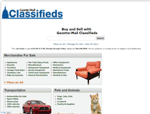 Tablet Screenshot of classifieds.cnpapers.com